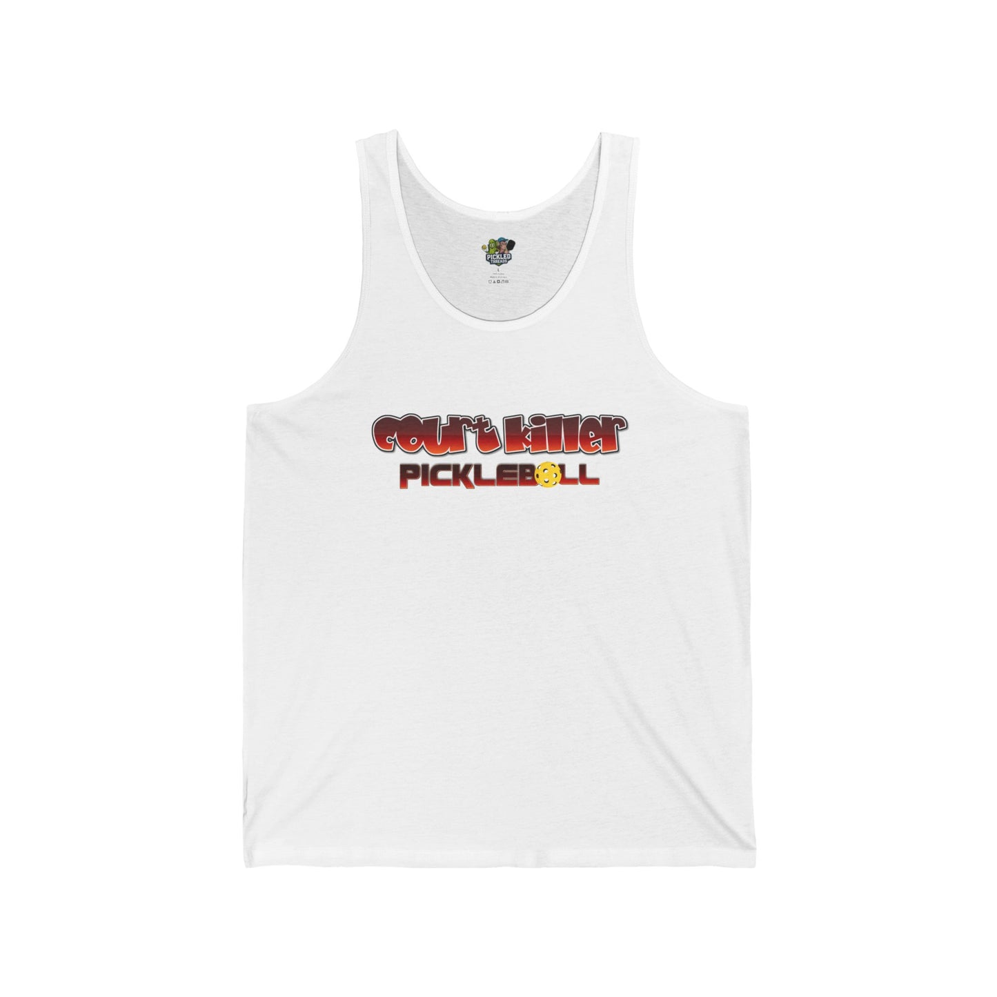 Court Killer™ Devilish Design Sport Performance Unisex Jersey Tank