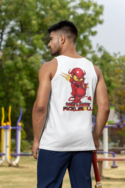 Court Killer™ Devilish Design Sport Performance Unisex Jersey Tank