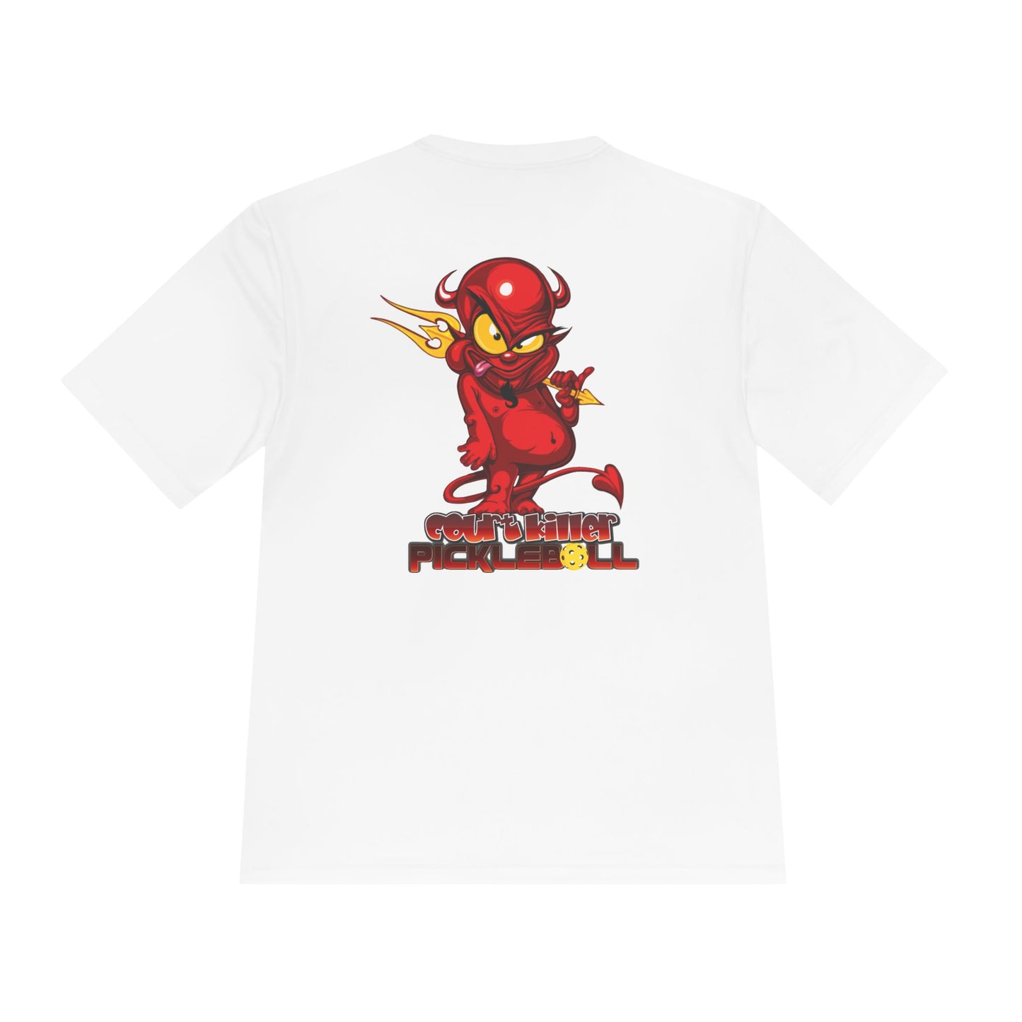 Court Killer™ Devilish Design Moisture-Wicking Unisex Pickleball Tee