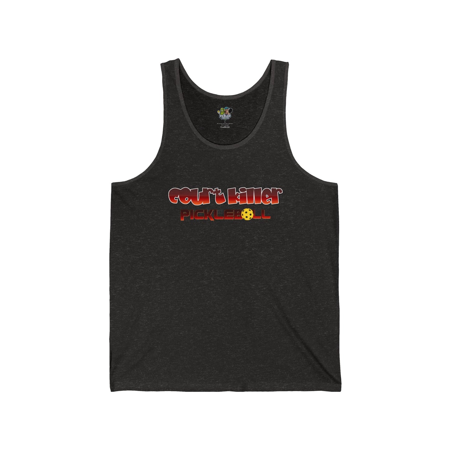 Court Killer™ Devilish Design Sport Performance Unisex Jersey Tank