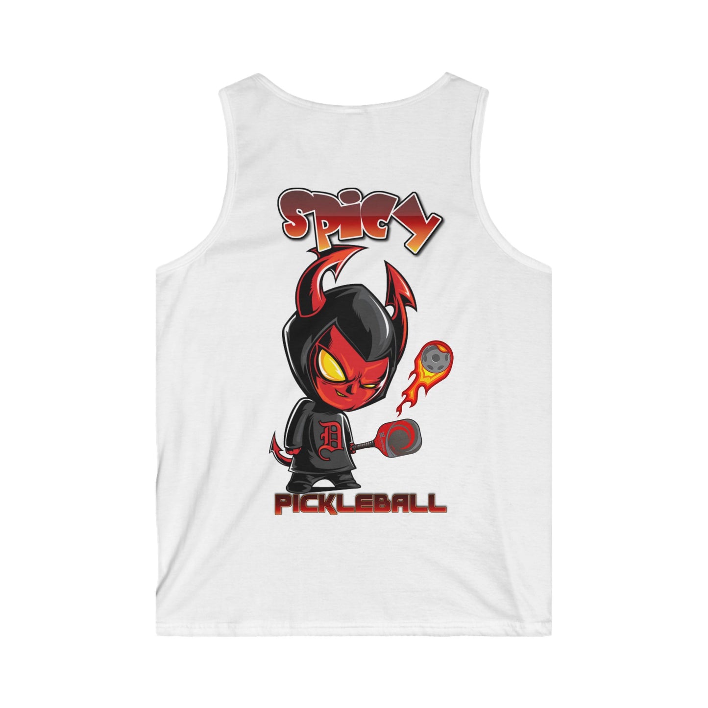 Court Killer™ Spicy Pickleball Design Men’s Sport Performance Tank