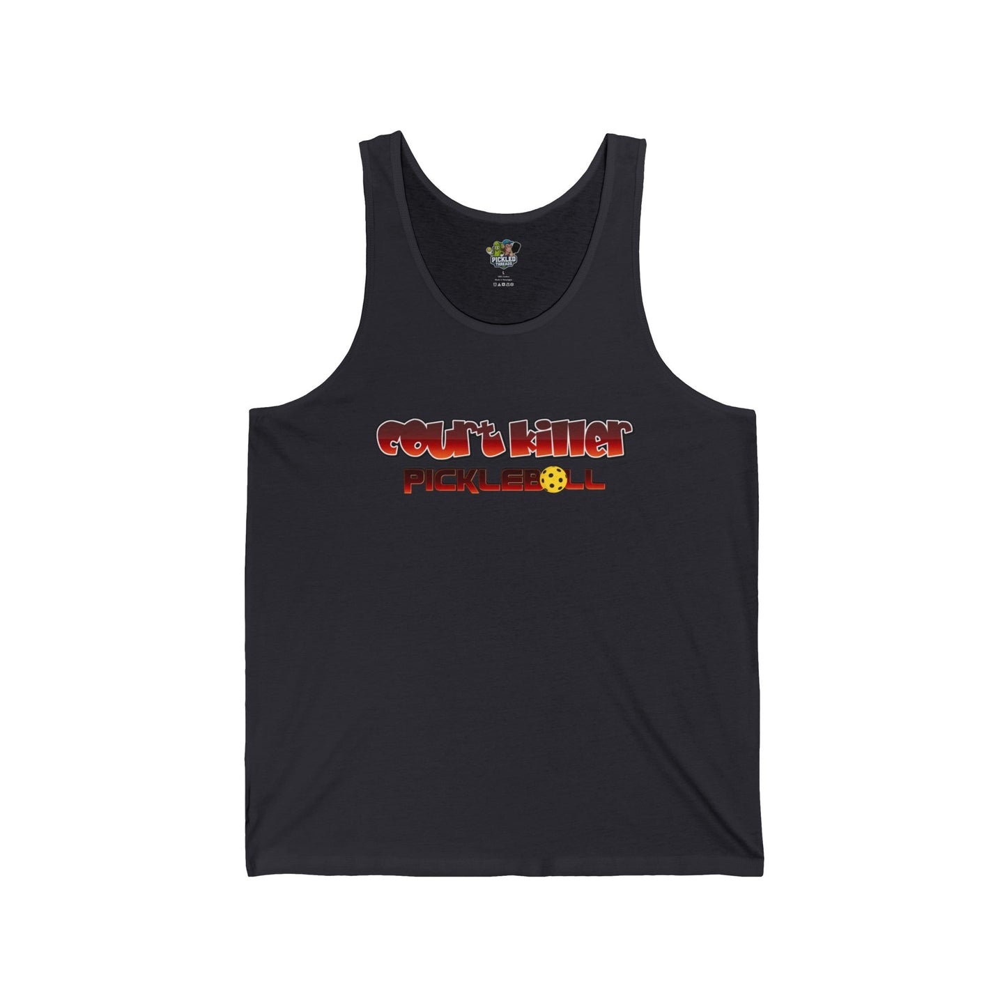 Court Killer™ Devilish Design Sport Performance Unisex Jersey Tank