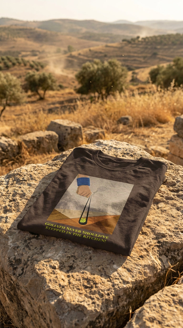 "David vs Goliath!" History Tee