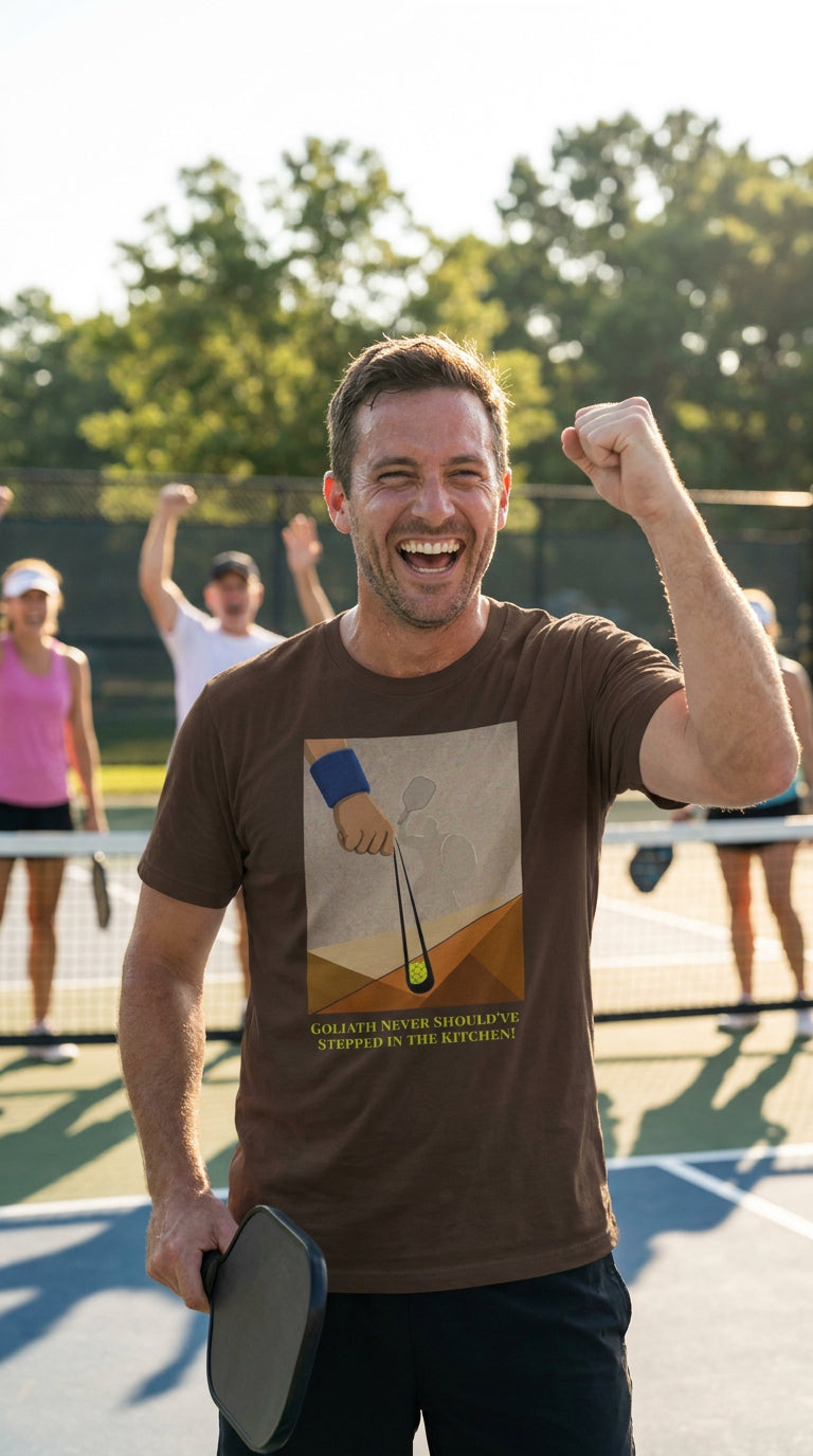 "David vs Goliath!" History Tee