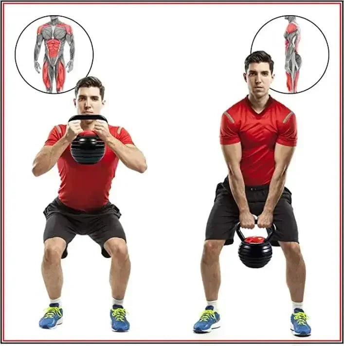 Adjustable Kettlebell Weight Set