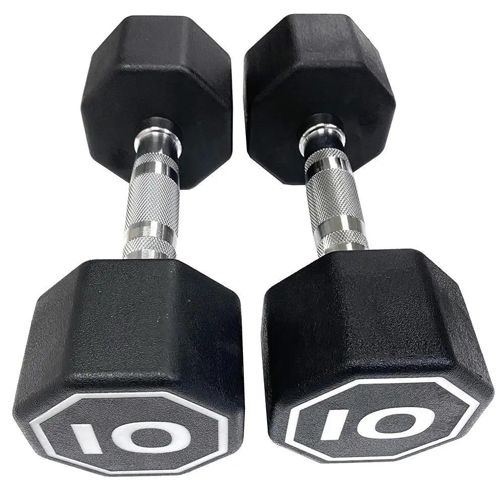 APOLLO Octagonal Dumbbells Set of 2 - 10 lbs