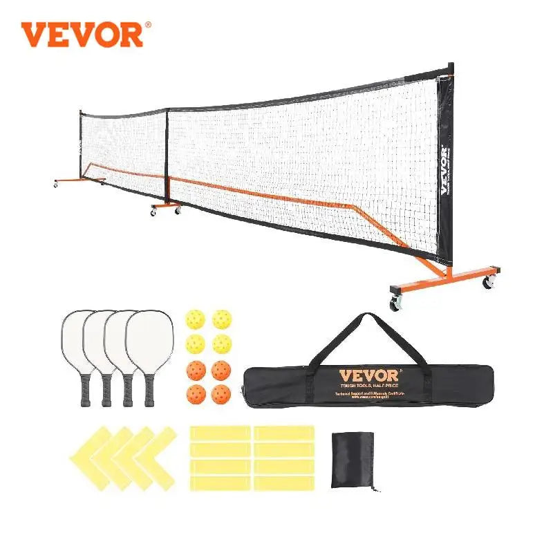 VEVOR Portable Pickleball Net System 22FT Full Court