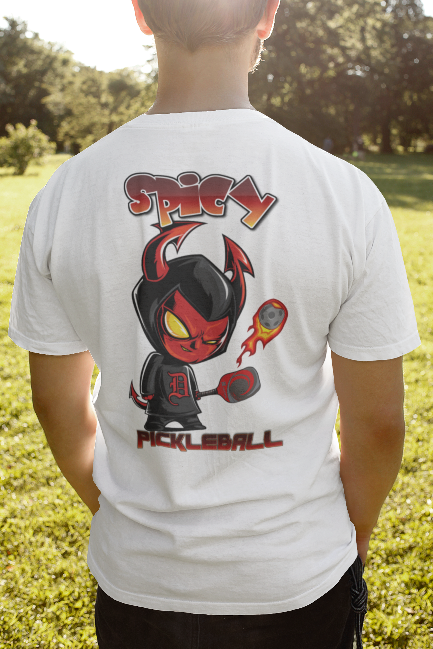 Court Killer™ Spicy Pickleball Unisex Heavy Cotton Tee